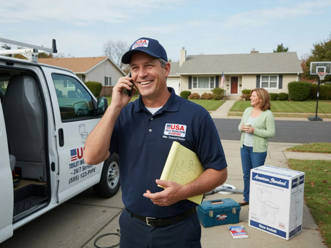 Toilet Installation Omro, WI FAQs